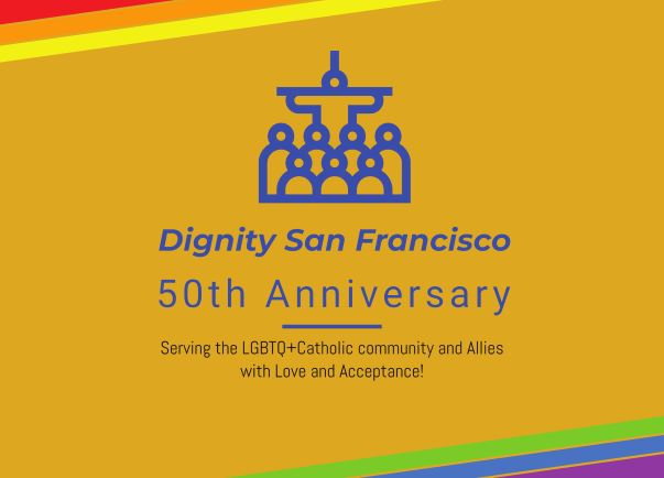 Dignity San Francisco 50th Anniversary logo